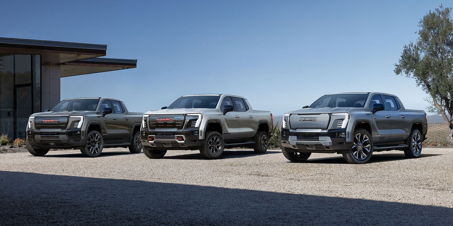 Lineup of Chevrolet GMC Trucks - Finnegan Buick GMC in Rosenberg TX