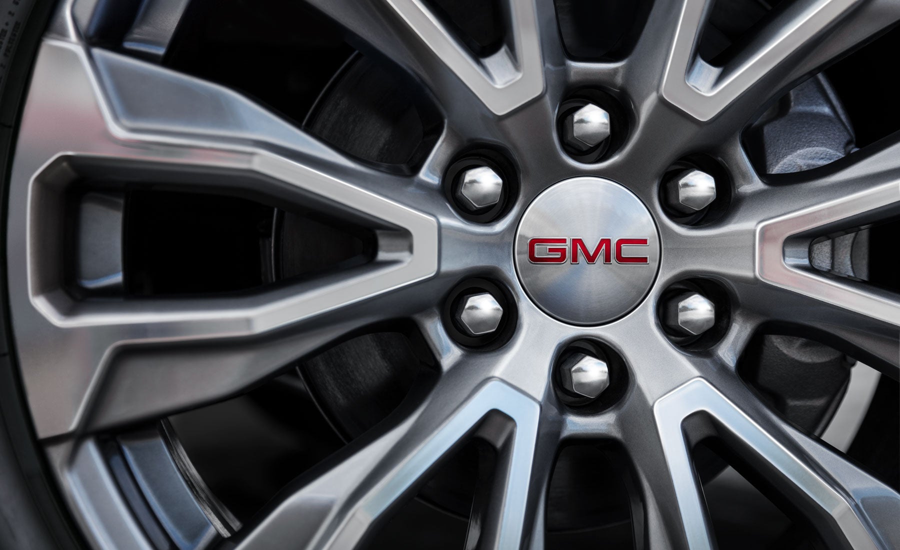 Close up image of a GMC tire - Finnegan Buick GMC in Rosenberg TX