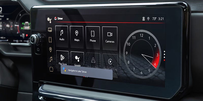 2026 GMC Sierra 1500 touchscreen and connectivity